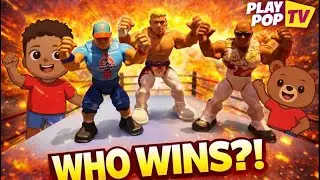YOU WON&rsquo;T BELIEVE WHO WON THIS WWE TOY MATCH 😱