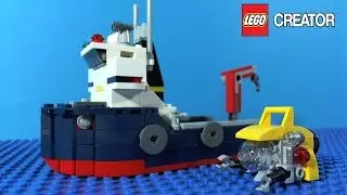 LEGO Ocean Explorer Speed Build and Stop Motion
