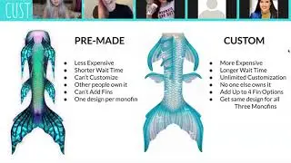Custom Tail Talk Ft. Mertailor Designer Mermaid Syphira