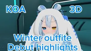 Koa 3D winter outfite debut hughlights|Chromashift
