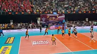 RALLY PANJANG PERTAMINA ENDORO DAN POPSIVO POLWAN #proliga #bojonegoro #proliga2026 