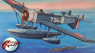 Marcel Besson MB.411 - Jedyny zwiadowca, dla jedynego podwodnego krążownika. (1/72, PL, 4K)
