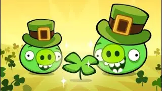 Angry Birds Seasons (PC Version): Go Green, Get Lucky Gameplay