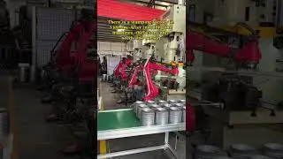 Stamping robot production line #stamping robot #industrial robot #welding robot #spraying robot