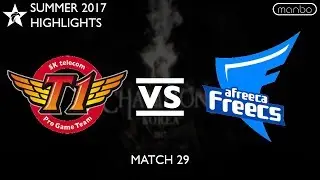 SKT vs AFS All Games Highlights LCK Summer 2017 SK Telecom T1 vs Afreeca Freecs LoL eSports