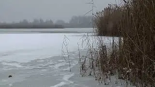 A Sóstó jege még nem biztonságos, ne menjenek rá! (Halas Tv - Hírnapló)