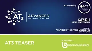 Sven Kili - AT3 Co-founder, talks to IBTV at Advanced Therapies Week 2025