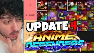 ОФИЦИАЛЬНЫЙ СПИСОК 4-ГО УРОВНЯ апдейта Anime Defenders! (Лучшие юниты и мета)