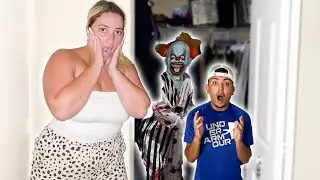 SCARY CLOWN TOOK HIM INSIDE CLOSET&hellip;