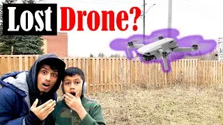 LOST OUR NEW DRONE?! | DJI Mavic Mini |  VelBros Tamil