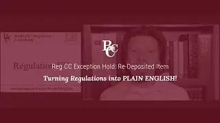 Reg CC Exception Hold: Re-Deposited Item