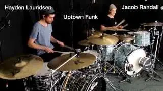 Duel Drum Cover - Uptown Funk - Jacob Randall - Hayden Lauridsen