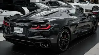 2026 Corvette C8 Just KILLED the Supercar Market 😱Ferrari &Lamborghini SHOCKED  Full Review in Black