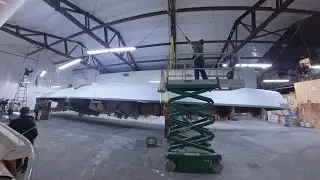 Turning the Boat, 80' Wiley/Rander Global Explorer