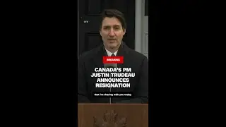 Canada&rsquo;s PM Justin Trudeau announces resignation