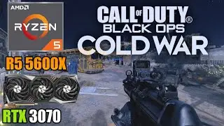 COD: Black Ops Cold War - RTX 3070 + R5 5600X - 1080p, 1440p & 4K - Ultra & Low Settings