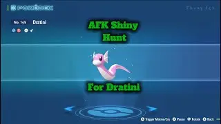 BROKEN shiny hunting spot for DRATINI in Legends ZA!
