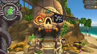 TEMPLE RUN 2 GAMEPLAY BARRY BONES IN PIRATE COVE MAP 2021 - FULL SCREEN - HD