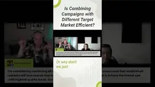 Is Combining Campaigns With Different Target Market Efficient? #ppc #googleads #digitalmarketing