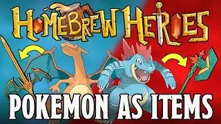 Homebrew Heroes- D&D 5e Pok&eacute;mon Inspired Weapons & Items (Based on Starters, Legendaries and More!)