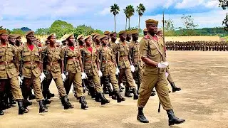 MALAWI PRISONS 14th INTAKE - QUICK MARCH TIME #drill #parade