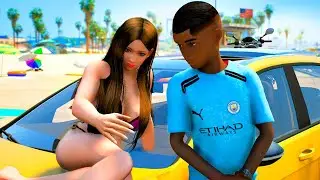 LEVEI MINHA NAMORADA PARA A PRAIA DE GOLF 🥰🥰 | GTA 5 VIDA REAL
