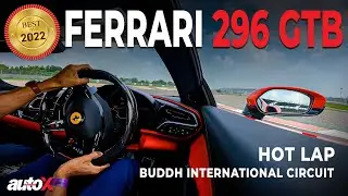 Ferrari 296 GTB Hotlap on the BIC Racetrack | Sportscar Driver POV Video 2022 | autoX