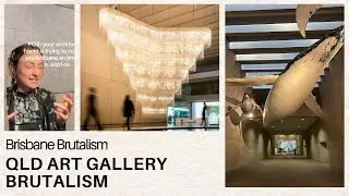 Queensland Art Gallery Brutalist Architecture