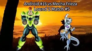 Lound 2 Match #5: Android #16 vs Mecha Frieza (Dragon Ball Raging Blast 2 Ultimate Tournament)