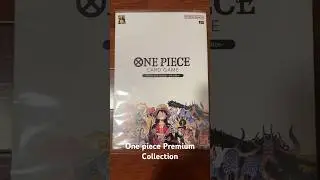 Unboxing One Piece Card Game: Premium Card Collection #anime#Onepiece #opcg #tradingcards#strawhats