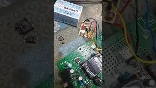 5-24volt power module in mi 43 led tv motherboard repair no power problem solutions #ledtvrepair