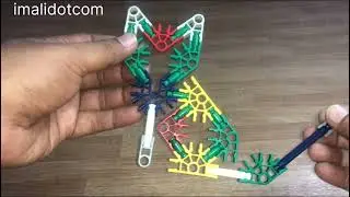 Let's make small garden swing set making Dog cat from Maxima K'nex #imalidotcom