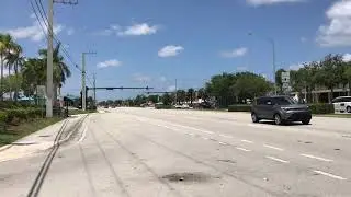 BROWARD COUNTY SHERIFF&rsquo;S FIRE RESCUE STATION 4 RESPONDING TO MVA WITH A SCOOTER INTO TREE IN FLORIDA