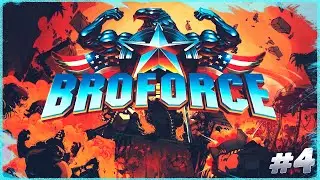 Broforce (CO-OP) - YOU KNOW WHAT TO DO, BROFORCE! [4] - Playthrough