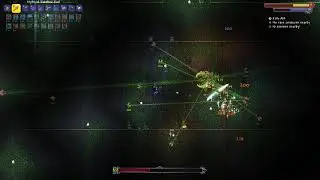 Terraria Master Mode Plantera Fight (маг, без комментариев)