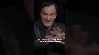Quentin Tarantino on HIGH Movie Ticket Prices