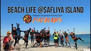 Beachlife @SafliyaIsland #dragonboat #paddling #extemesports #watersports #firebladesqa #viral