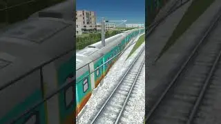 Fast Humsafar Express Train Changing Track 🤯 #shortvideo  #shorts #short
