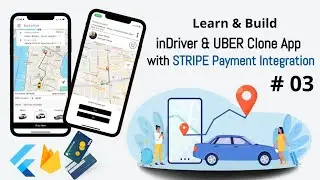 Flutter Connection with Firebase iOS Android Tutorial | Firebase Flutter Setup | Ride Sharing App
