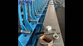 lắp đặt m&aacute;y c&aacute;n x&agrave; gồ khung cz đường k&iacute;nh 100x50mm #m&aacute;y_can_s&agrave;_gồ #m&aacute;y_c&aacute;n_s&agrave;_gồ_khung_c