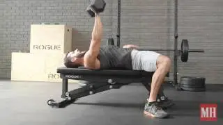 Work Your Entire Upper Body with One Dumbbell
