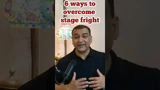 Ways to overcome Stage Fright by Santosh Joshi #motivationvideo #wisdomwaveswithsantosh #stagefear