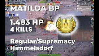 168th GUNNERS | MATILDA BP | 1 5K DMG | 4 KILLS  | ACE | Himmelsdorf | #wotb #wotblitz
