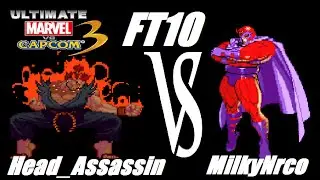 UMVC3 FT10 - Head_Assassin VS MilkyNrco