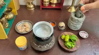 Miniature Traditional Green Chicken Curry Recipe l Mini Food l Chicken Curry Recipe l Mini Cooking