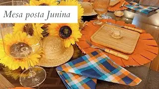 Como montar mesa posta junina bonita sem itens temáticos, super fácil e rápido. | MULHERES ATUAIS