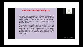 26: Indian metallurgical heritage and archaeometallurgical approaches (Conservation Insights 2020)