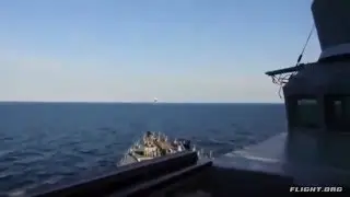 Two Russian Su-24 Fighters Buzz the USS Donald Cook