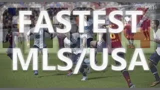 FIFA14 SQUAD BUILDER | FASTEST POSSIBLE MLS/USA TEAM