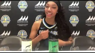 Angel Reese reacts to WNBA All-Star selection